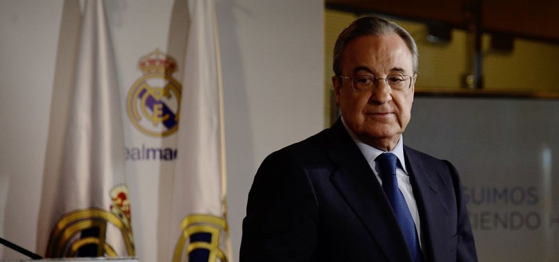 REAL MADRID PRESIDENT PEREZ TESTS POSITIVE FOR COVID-19