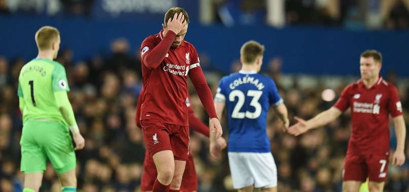 LIVERPOOL HELD BY EVERTON, FAILS TO GRAB TOP SPOT FROM CITY