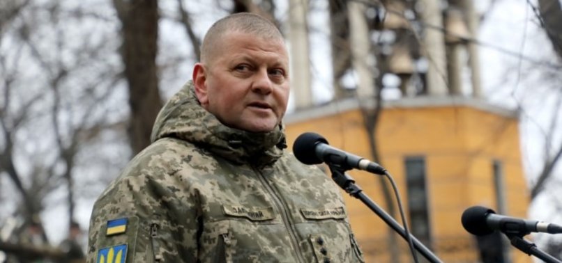 UKRAINIAN ARMY CHIEF AND NATO COMMANDER MEET