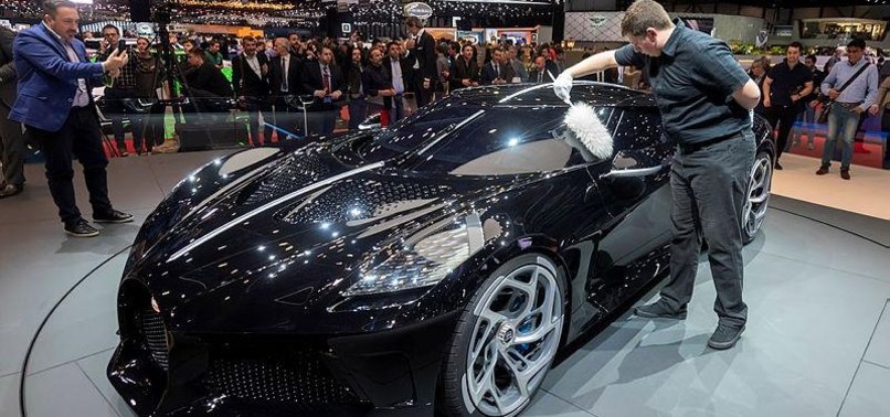 Bugattis La Voiture Noire sells for $19 million in world record