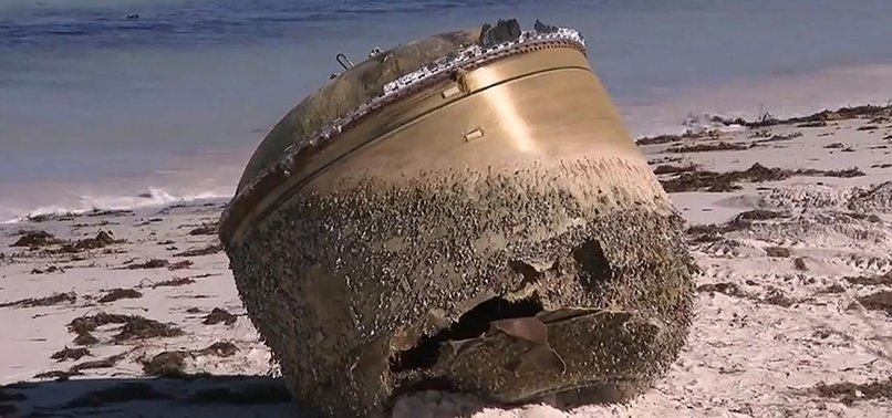MYSTERIOUS BEACH OBJECT IDENTIFIED AS SPACE DEBRIS