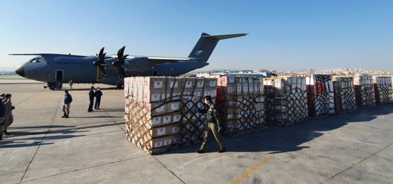 TURKEY SENDS MEDICAL EQUIPMENT TO HELP US FIGHT COVID-19