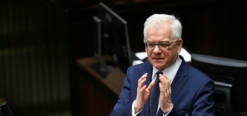POLANDS FOREIGN MINISTER RESIGNS - PAP